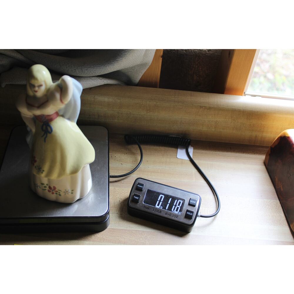 Vintage 1930-40's WEIL WARE? Girl Figurine Planter Vase